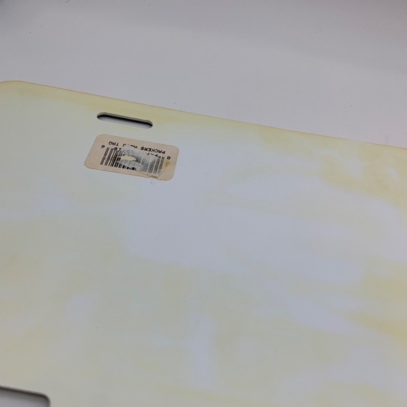 Vintage NFL Tag Express Green Bay Packers Retro Logo Plastic License Plate - Picture 8 of 11